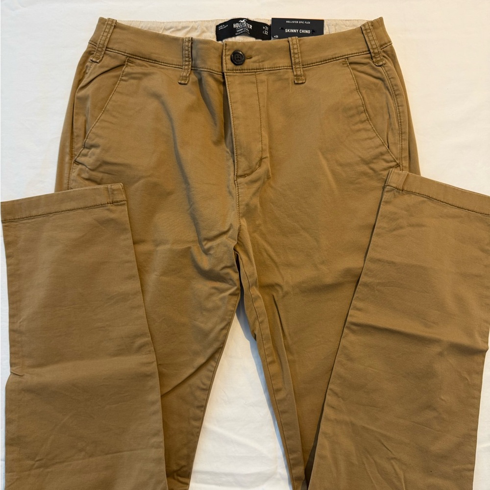 Hollister Men's Brown Chino Pants